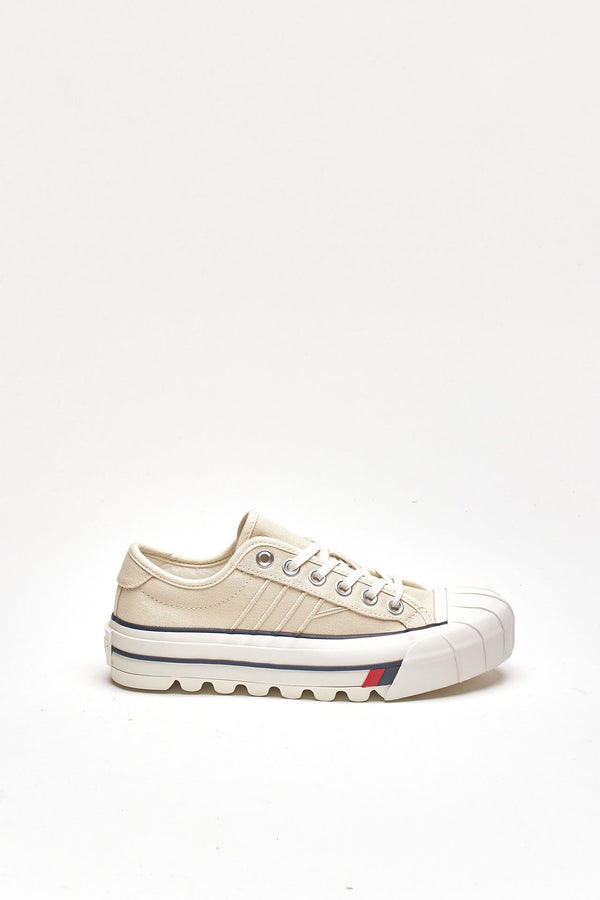 Sneakers ROYAL INTREPID in canvas panna women Pro keds