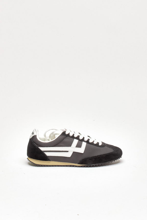 Sneakers RACER 77 in nylon nero women Pro keds