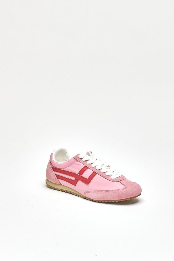 Sneakers RACER 77 in nylon rosa women Pro keds