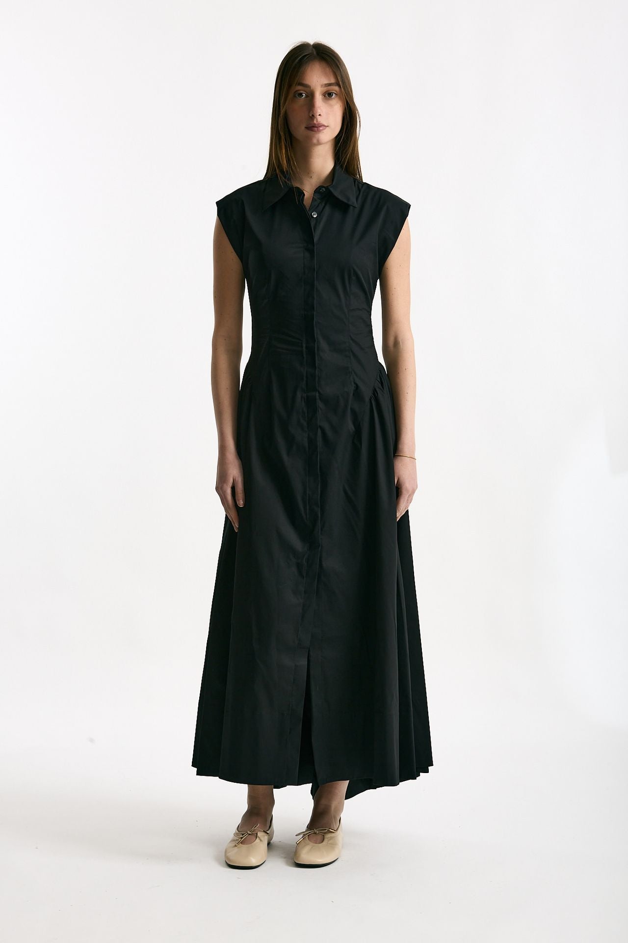 Abito in cotone nero women ( p - s ) - 4