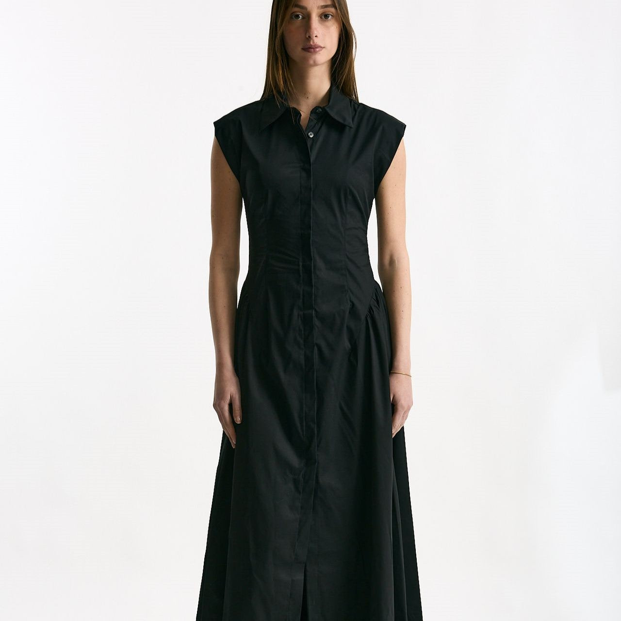 Abito in cotone nero women ( p - s ) - 6