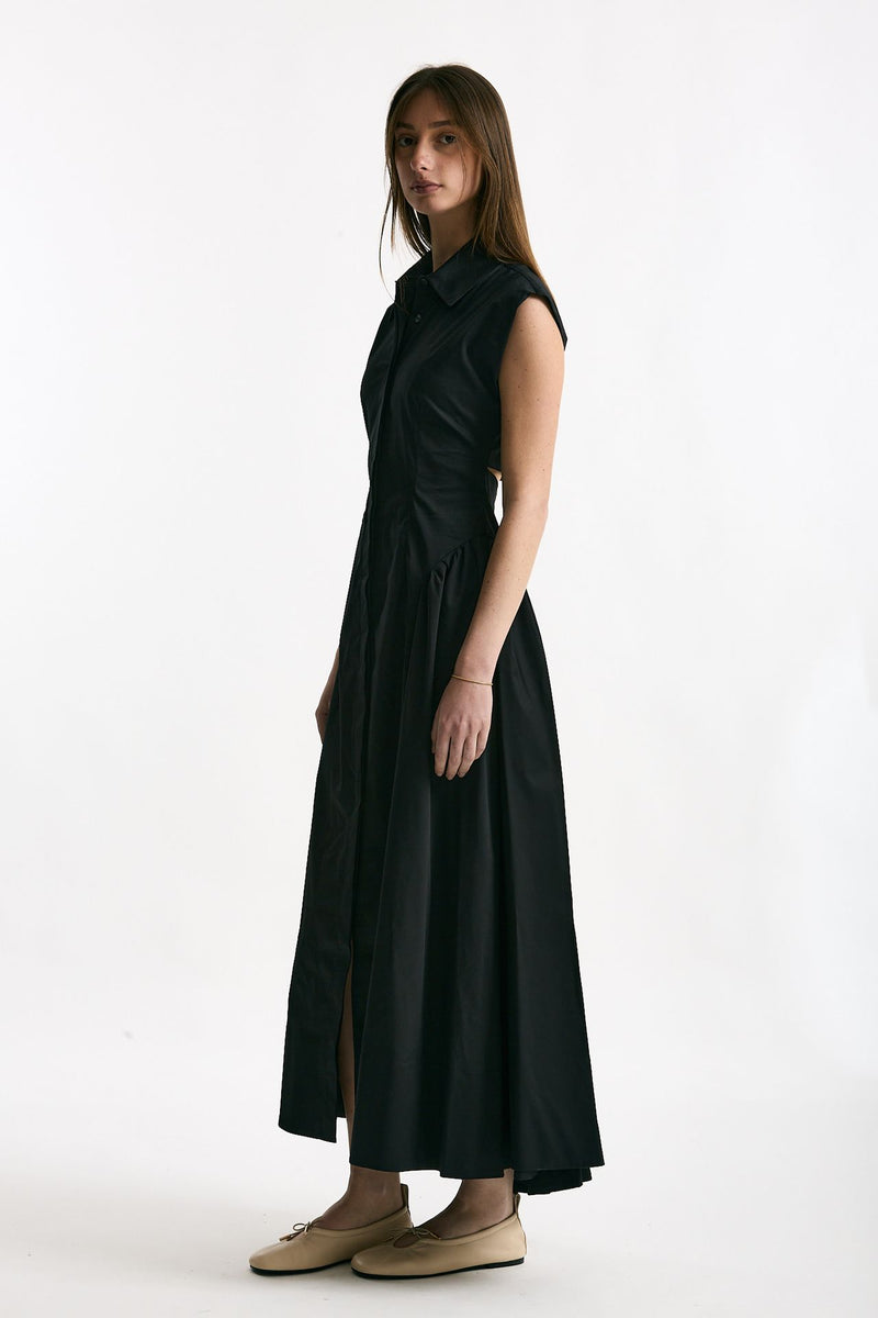 Abito in cotone nero women ( p - s ) - 2