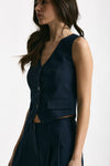 Gilet slim Galles blu women ( p - s ) - 4