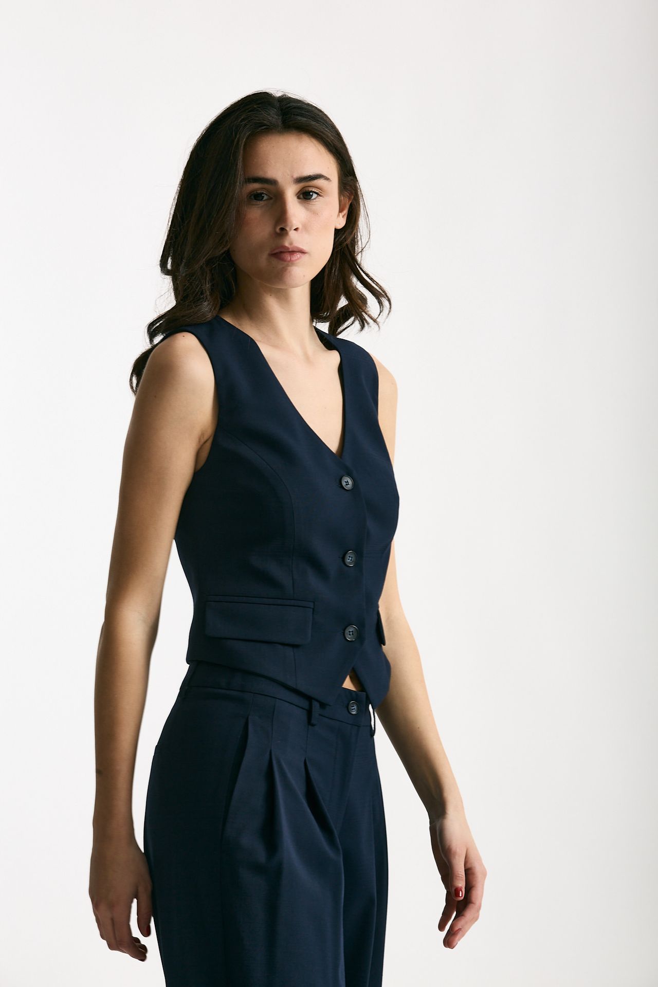 Gilet slim Galles blu women ( p - s ) - 1