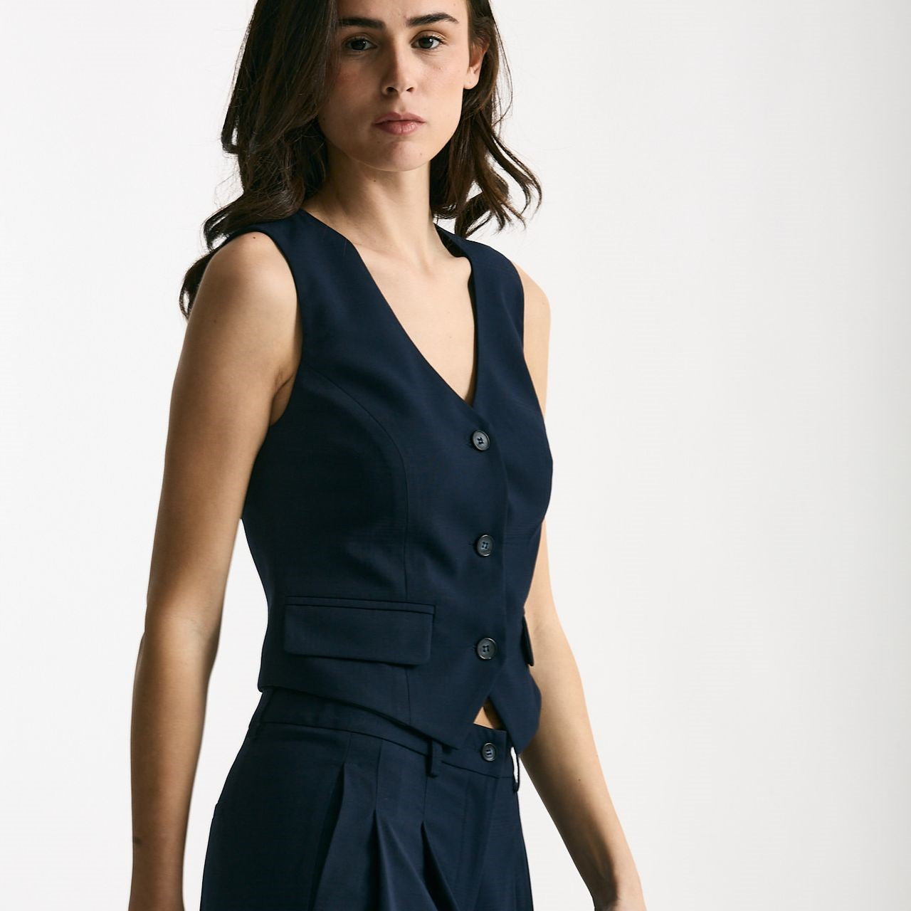 Gilet slim Galles blu women ( p - s ) - 7