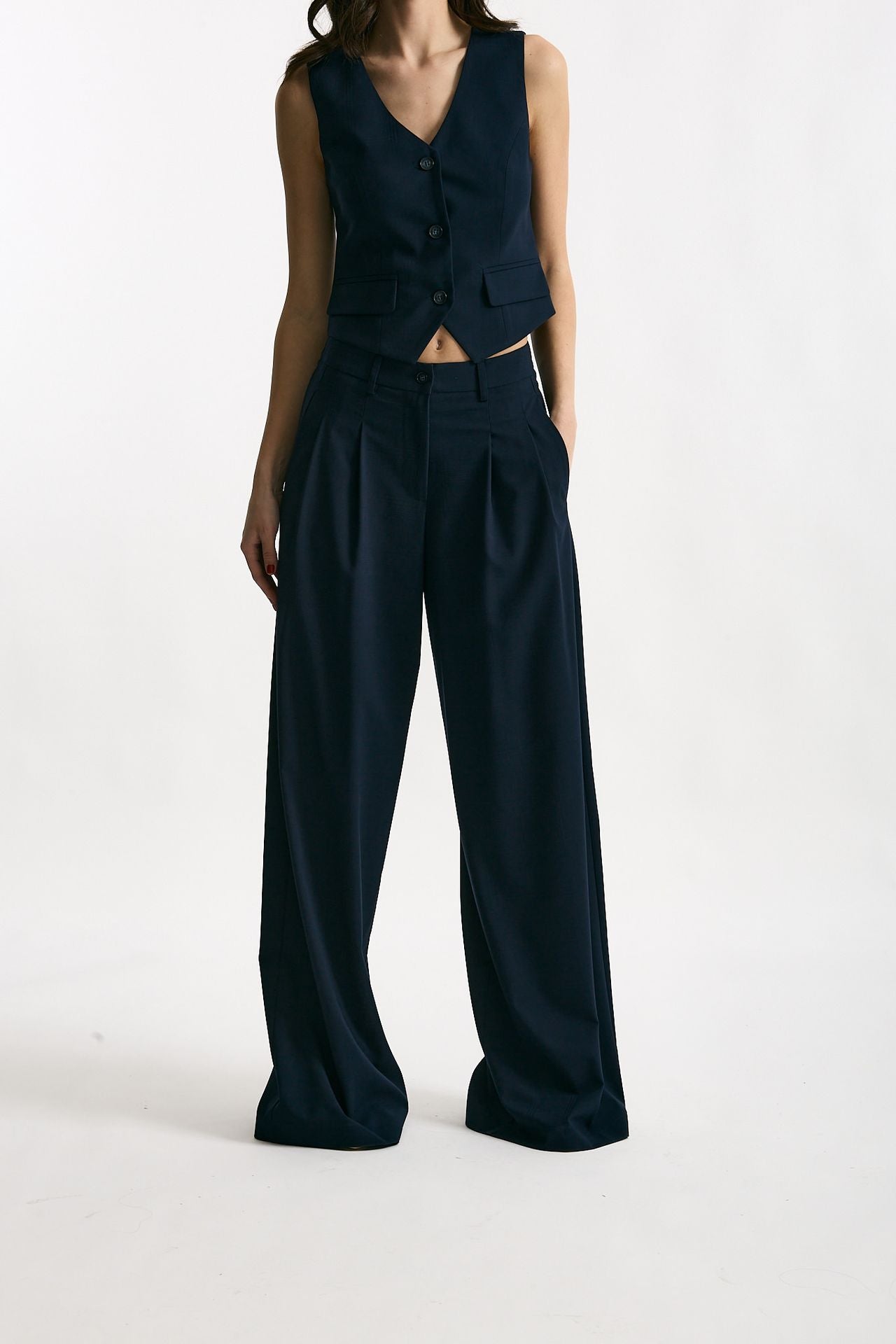 Pantalone pinces Galles blu women ( p - s ) - 2