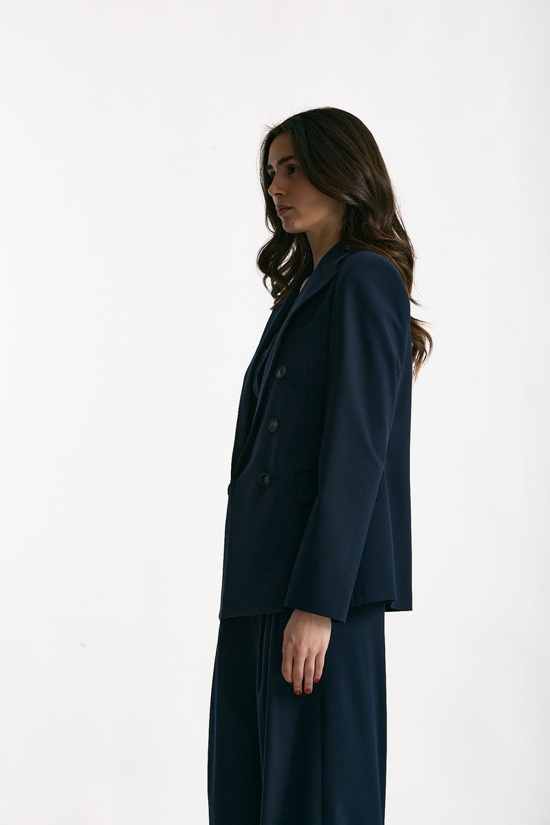 Giacca doppiopetto Galles blu women ( p - s ) - 2