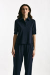 Maglia polo blu women ( p - s ) - 2