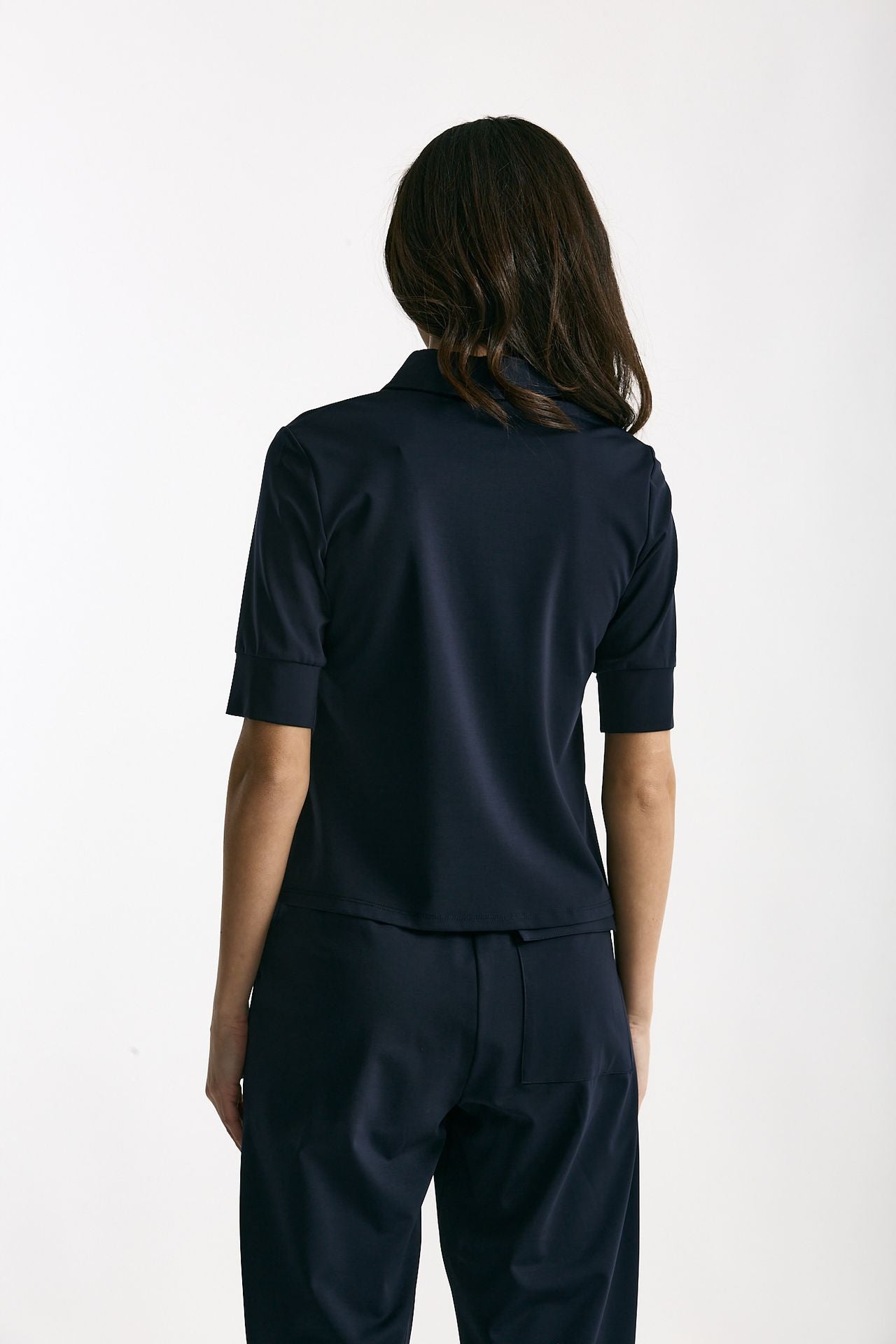 Maglia polo blu women ( p - s ) - 3