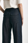 Pantalone effetto denim blu women ( p - s ) - 6