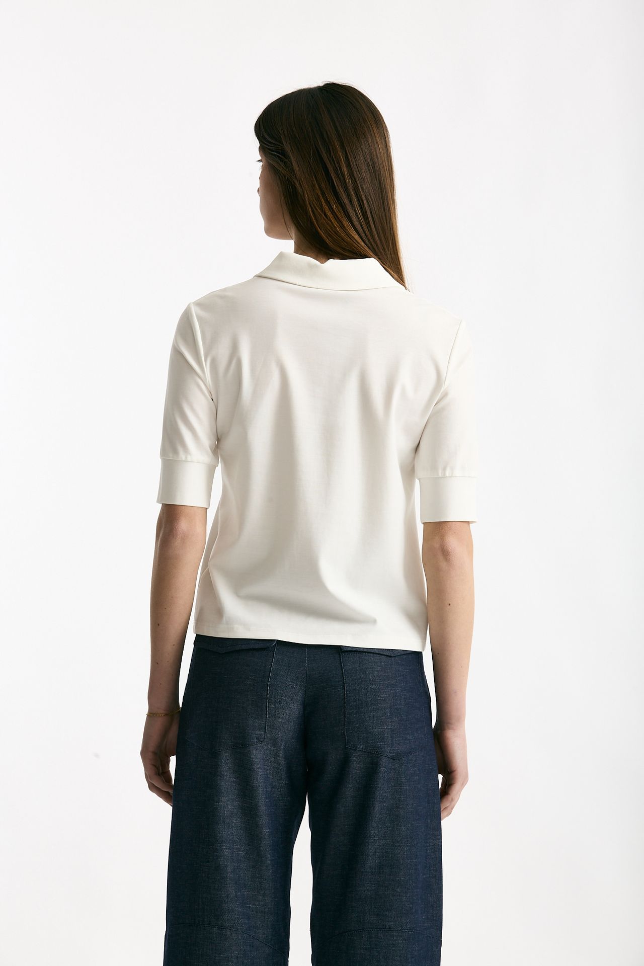 Maglia polo bianca women ( p - s ) - 4