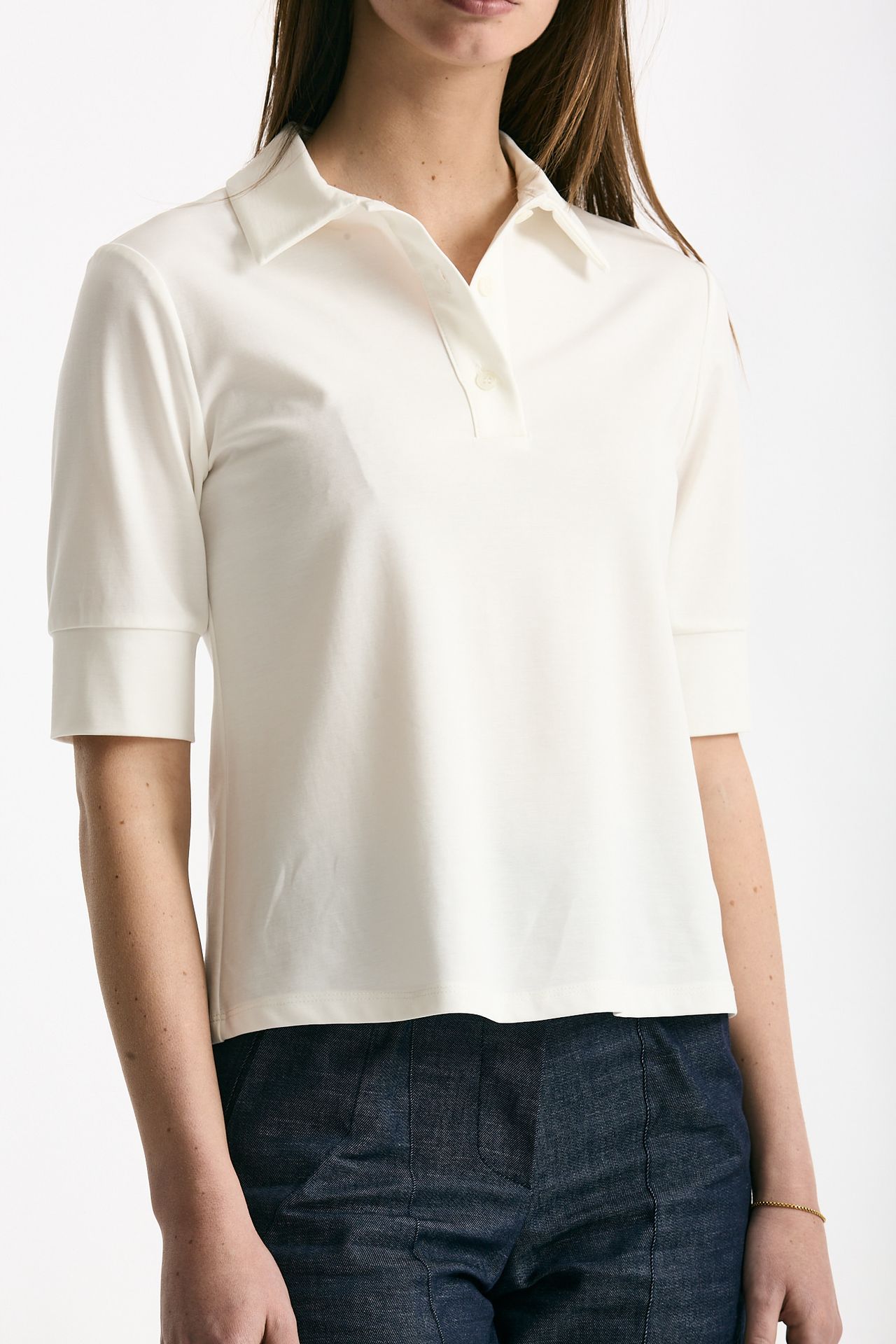 Maglia polo bianca women ( p - s ) - 1