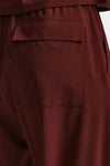 Pantalone fluido bordeaux women ( p - s ) - 7