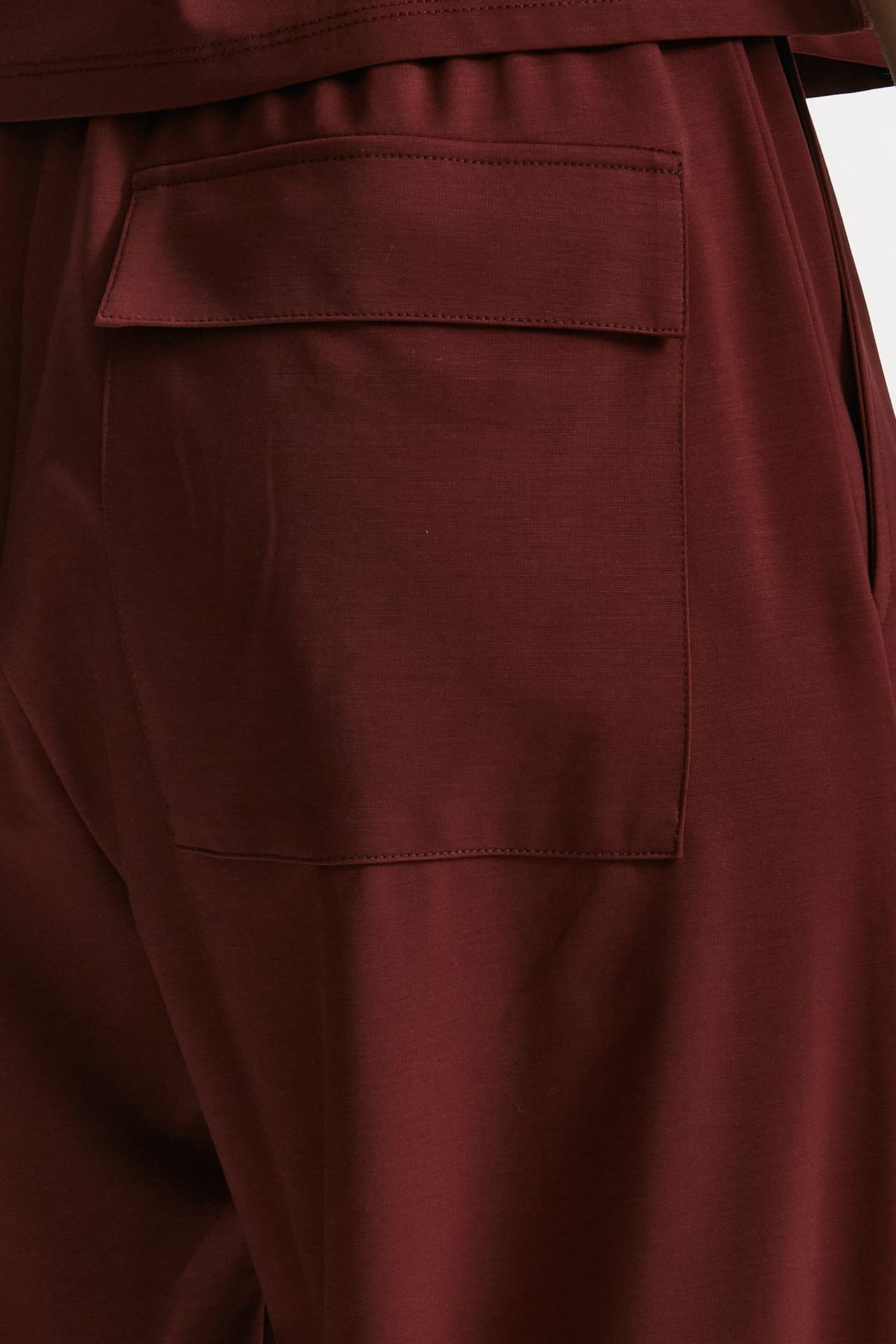Pantalone fluido bordeaux women ( p - s ) - 7