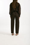 Pantalone in cotone cioccolato women ( p - s ) - 3