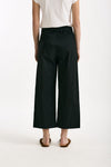 Pantalone in cotone nero women ( p - s ) - 5