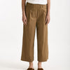 Pantalone in cotone cammello women ( p - s ) - 7