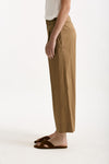 Pantalone in cotone cammello women ( p - s ) - 3
