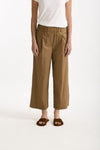 Pantalone in cotone cammello women ( p - s ) - 2