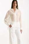 Camicia in mussola bianco women ( p - s ) - 4