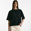 Maglia girocollo over nero women Scaglione - 6