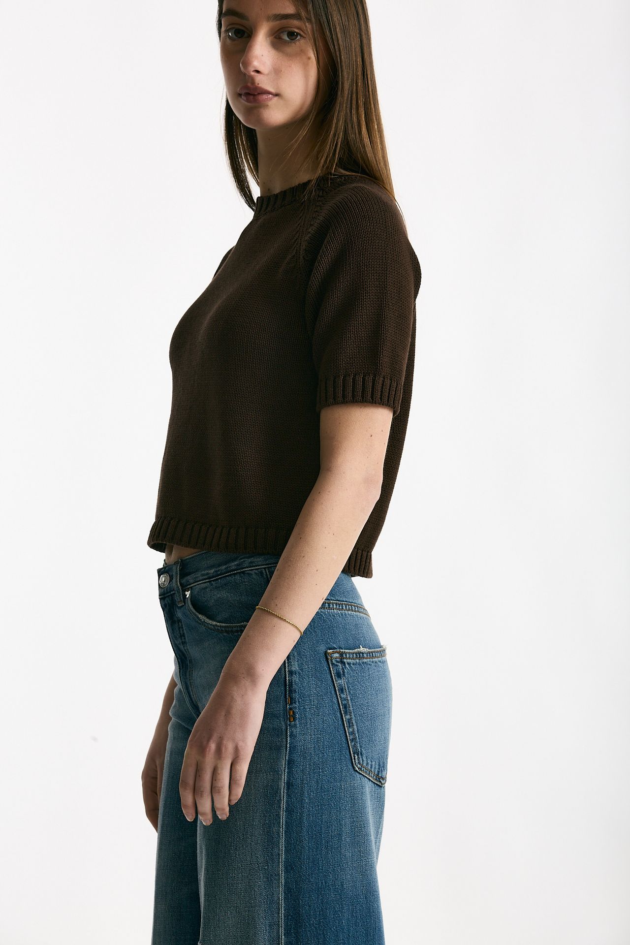Maglia boxy testa di moro women Scaglione - 3