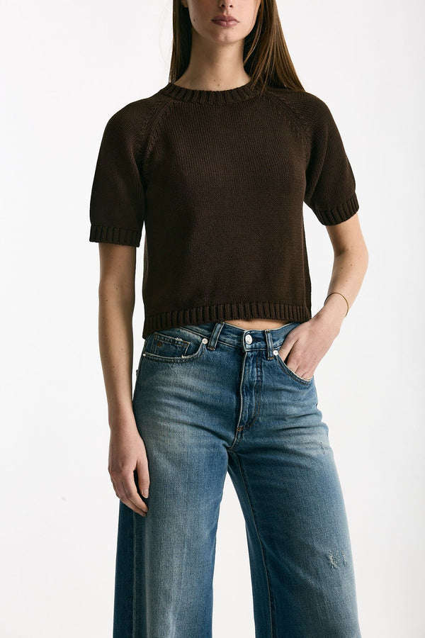 Maglia boxy testa di moro women Scaglione