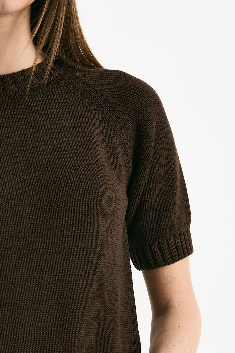 Maglia boxy testa di moro women Scaglione - 5