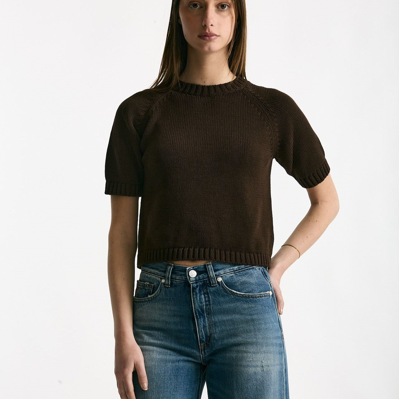 Maglia boxy testa di moro women Scaglione - 6