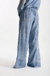 Pantalone in pizzo azzurro women Ermanno firenze - 4