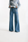 Jeans con applicazioni in pizzo women Ermanno firenze - 1