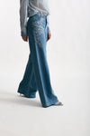 Jeans con applicazioni in pizzo women Ermanno firenze - 5