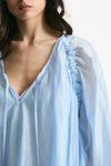 Camicia fluida azzurro cielo women Ermanno firenze - 5