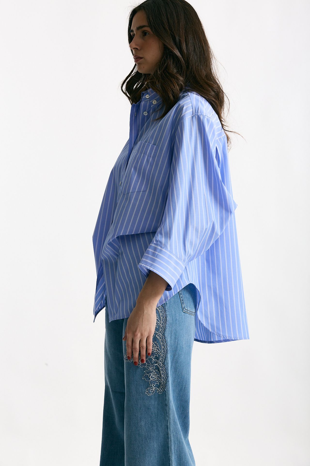 Camicia il cotone rigata women Ermanno firenze - 2
