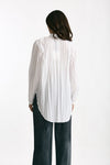 Camicia coreana plissè bianco women Seafarer - 3