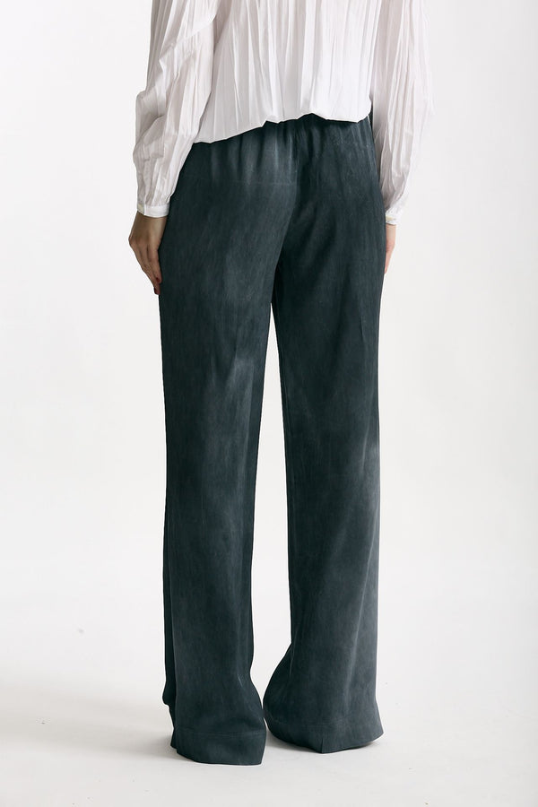 Pantalone fluido grigio lavato women Seafarer