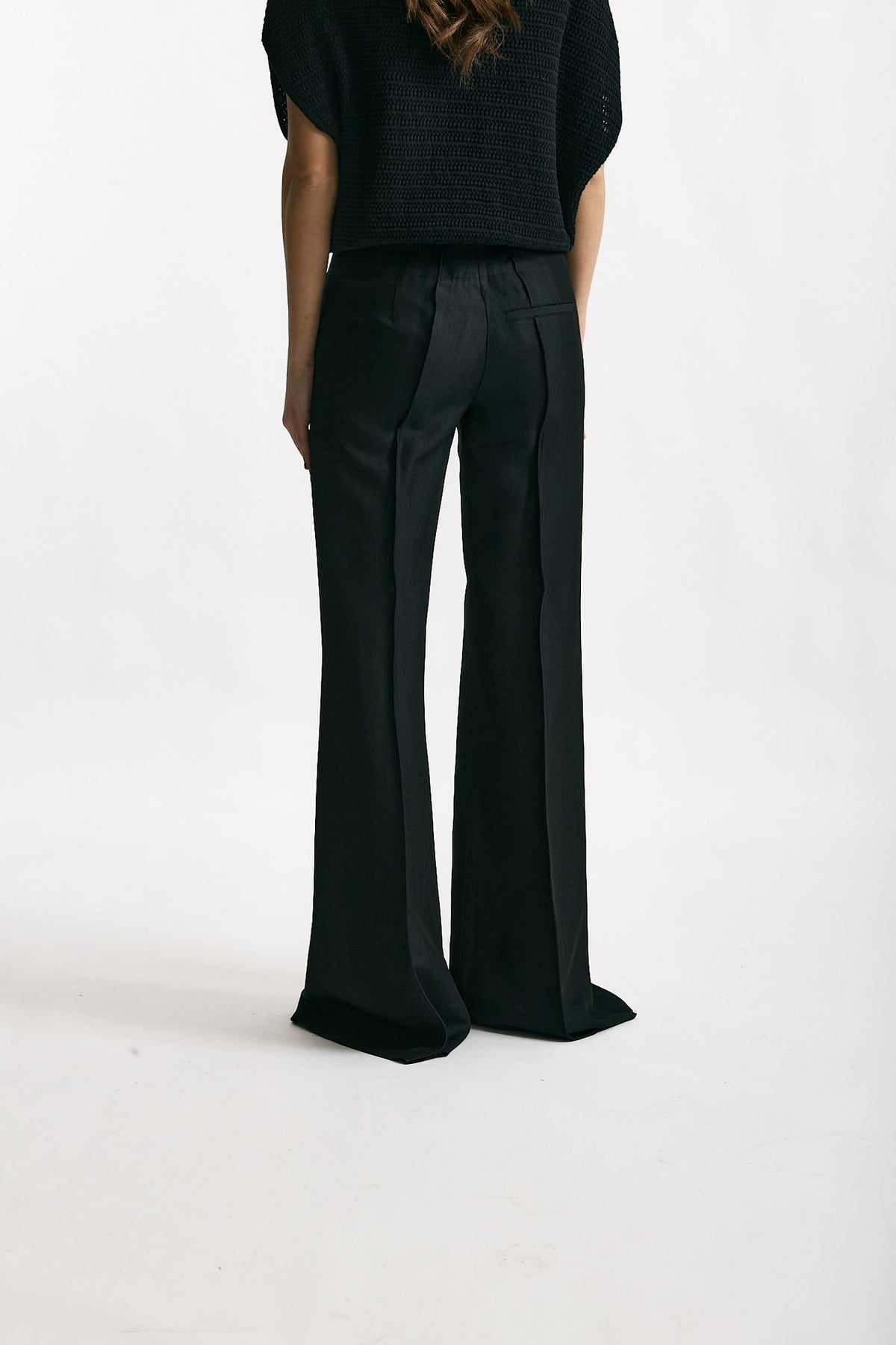 Pantalone a zampa blu black women Seafarer - 4