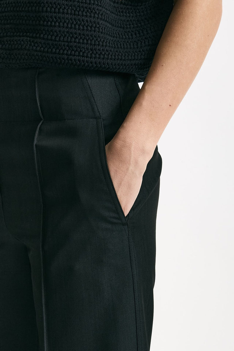 Pantalone a zampa blu black women Seafarer - 5