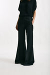 Pantalone a zampa blu black women Seafarer - 1