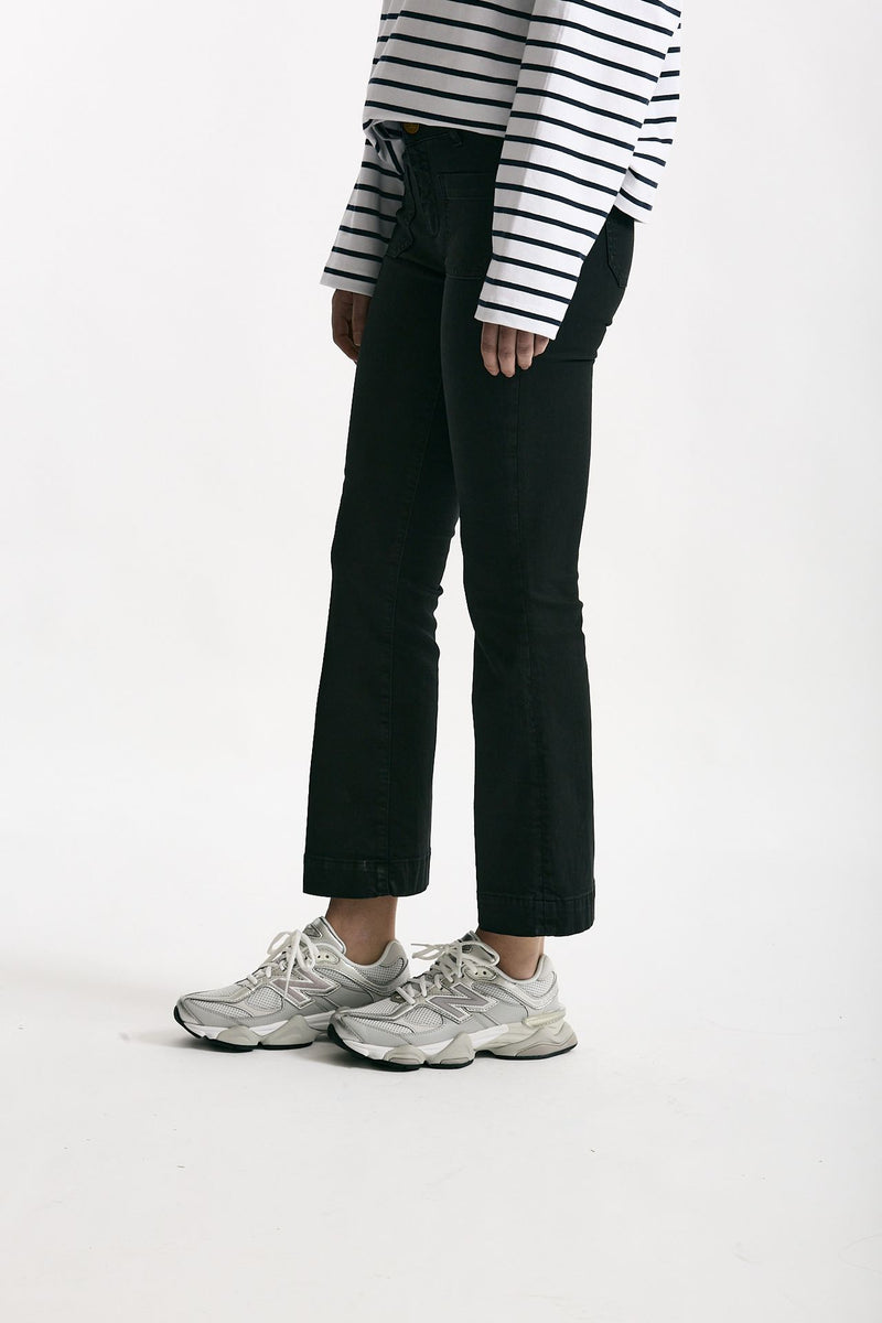 Jeans slim vita regolare nero women Seafarer - 3
