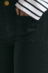 Jeans slim vita regolare nero women Seafarer - 6