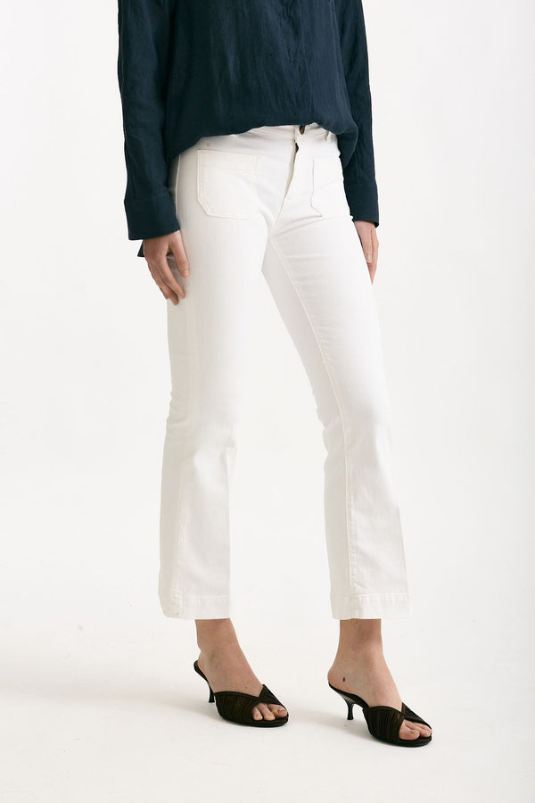 Jeans slim bianco Vita regolare women Seafarer