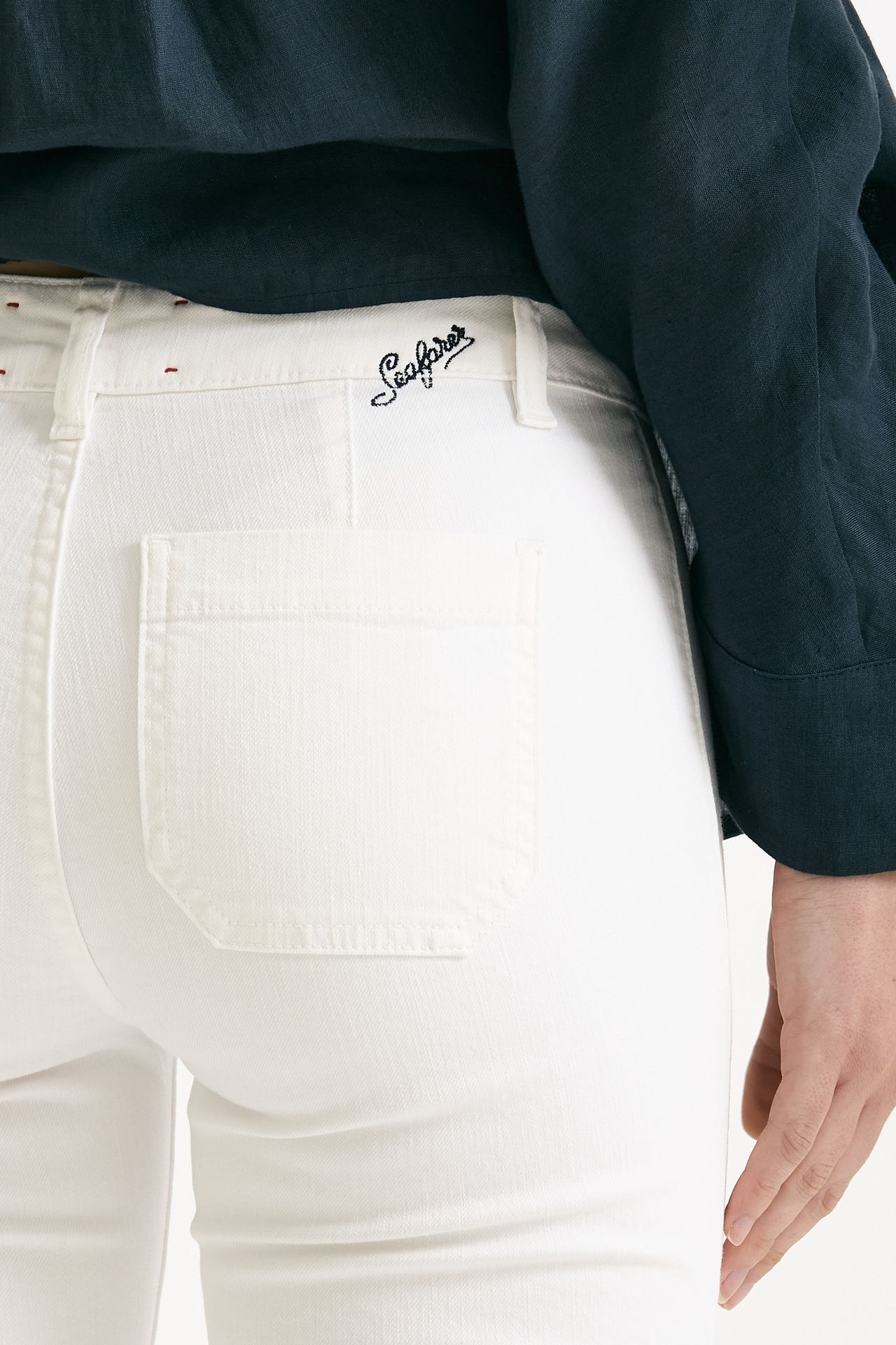 Jeans slim bianco Vita regolare women Seafarer - 6