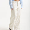 Jeans ANNA palazzo bianco women Siviglia - 7