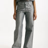 Jeans ANNA palazzo grigio laminato women Siviglia - 7