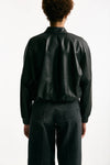Bomber crop in pelle nero women Myskin - 4
