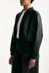 Bomber crop in pelle nero women Myskin - 5