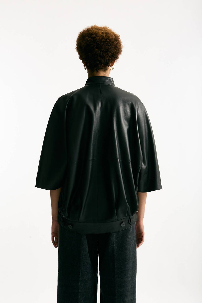 Giubbino over kimono nero women Myskin - 3