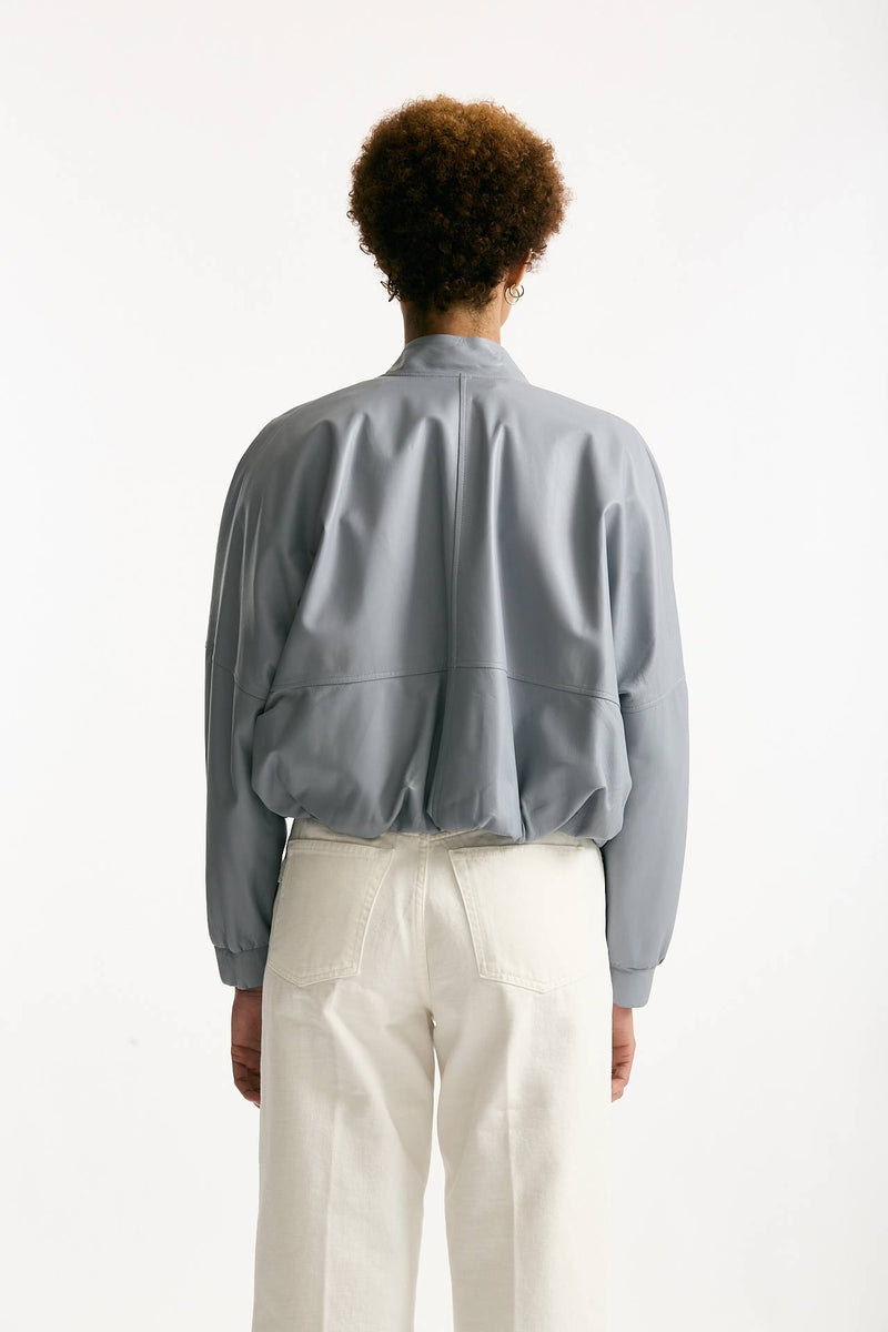 Bomber crop celeste women Myskin - 3
