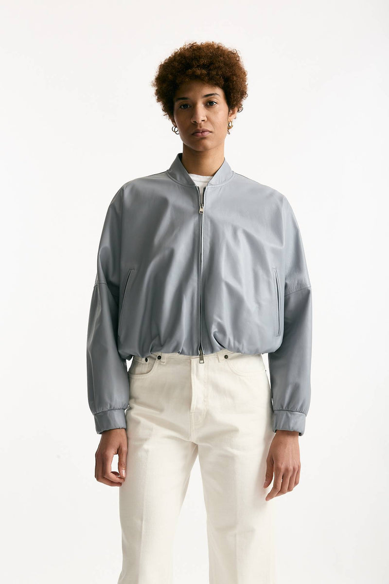 Bomber crop celeste women Myskin - 5